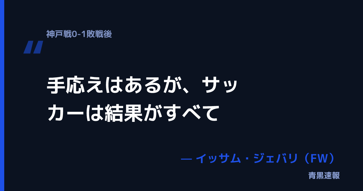 イッサム・ジェバリの発言